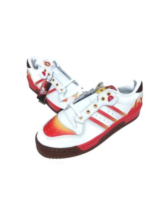 Adidas Rivalry Low Demon Slayer Rengoku Basketball Sneakers Mens 11 JI3310 main image 4